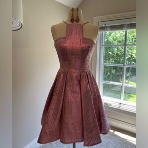 Pink Ashley Lauren Cocktail Dress